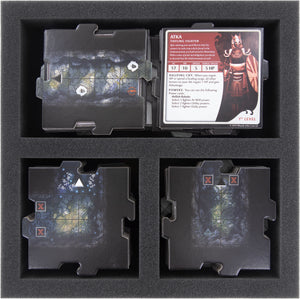 Set de mousse Feldherr pour Waterdeep : Donjon du Mage fou - boîte de jeu de plateau + Insert pour Tuiles