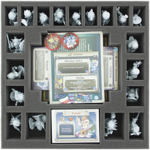 Kit en mousse Feldherr pour le donjon Masmorra complet de l'Arcadia Dungeoneer Kickstarter Pledge