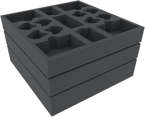 Set de plateaux en mousse Feldherr pour Fireteam Boîte de jeu Fireteam Zero