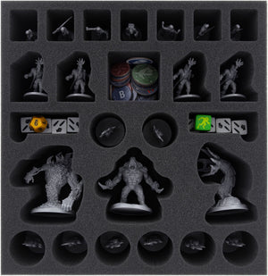 Set de plateaux en mousse Feldherr pour Fireteam Boîte de jeu Fireteam Zero