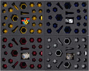 Ensemble de mousse Feldherr pour Catan : Starfarers - boîte de jeu de société