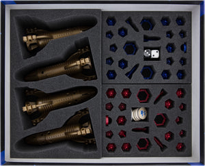 Ensemble de mousse Feldherr pour Catan : Starfarers - boîte de jeu de société