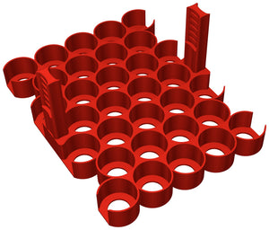 Feldherr Half-Size Caisse 90 pour 64 bouteilles de couleur