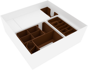 Feldherr Organizer Insert for Sleeping Gods : Kickstarter Version (cartes non-dépouillées) - boîte de jeu principale