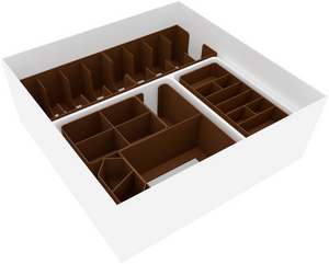 Feldherr Organizer Insert for Sleeping Gods : Kickstarter Version (sleeved) - boîte de jeu principale