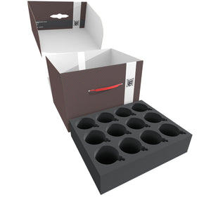 Feldherr Storage Box FSLB250 pour 36 boules de Noël de 70 mm de diamètre