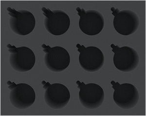 Feldherr Storage Box FSLB310 pour 48 boules de Noël de 60 mm de diamètre