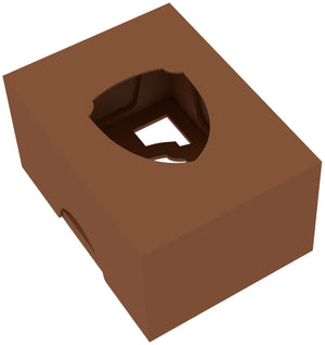 Porte-cartes Feldherr en plastique + couvercle pour cartes de jeu au format standard - 150 cartes - 1 plateau