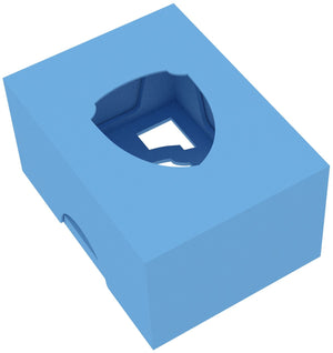 Porte-cartes Feldherr en plastique + couvercle pour cartes de jeu au format standard - 150 cartes - 1 plateau