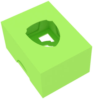 Porte-cartes Feldherr en plastique + couvercle pour cartes de jeu au format standard - 150 cartes - 1 plateau