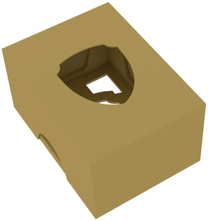 Porte-cartes Feldherr en plastique + couvercle pour cartes de jeu au format standard - 150 cartes - 1 plateau