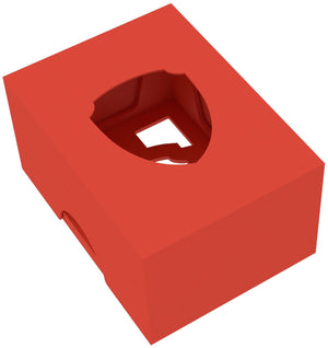 Porte-cartes Feldherr en plastique + couvercle pour cartes de jeu au format standard - 150 cartes - 1 plateau