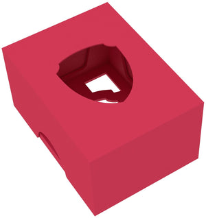 Porte-cartes Feldherr en plastique + couvercle pour cartes de jeu au format standard - 150 cartes - 1 plateau