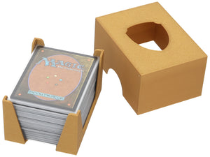 Porte-cartes Feldherr en plastique + couvercle pour cartes de jeu au format standard - 150 cartes - 1 plateau