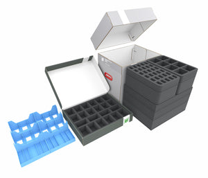 Feldherr Boîte de rangement FSLB310 avec Boîte de rangement FSLB055 + Set 3D pour Heroes of Might & Magic III : The Board Game - Gameplay All-In Pledge - figurines + cartes + jetons