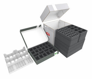 Feldherr Boîte de rangement FSLB310 avec Boîte de rangement FSLB055 + Set 3D pour Heroes of Might & Magic III : The Board Game - Gameplay All-In Pledge - figurines + cartes + jetons