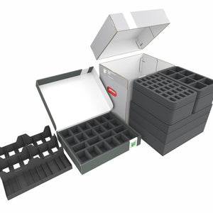 Feldherr Boîte de rangement FSLB310 avec Boîte de rangement FSLB055 + Set 3D pour Heroes of Might & Magic III : The Board Game - Gameplay All-In Pledge - figurines + cartes + jetons