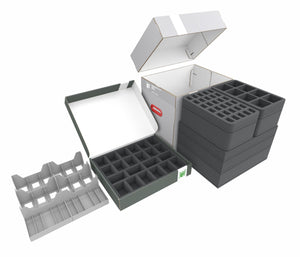 Feldherr Boîte de rangement FSLB310 avec Boîte de rangement FSLB055 + Set 3D pour Heroes of Might & Magic III : The Board Game - Gameplay All-In Pledge - figurines + cartes + jetons