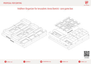 Insert d'organisation Feldherr pour Ierusalem : Anno Domini - boîte de jeu principale