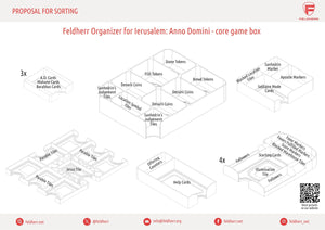 Insert d'organisation Feldherr pour Ierusalem : Anno Domini - boîte de jeu principale