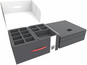 Insertion de mousse Feldherr + boîte de rangement FSLB150 pour Cyberpunk 2077 : Gangs of Night City - The Board Game - Legend Pledge