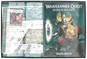 Feldherr Foam Set + Organizer Insert pour Warhammer Quest : Darkwater - Boîte de jeu principale