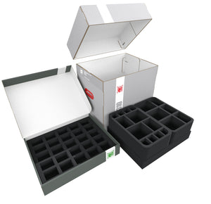 Feldherr GENERAL 370 sac avec Feldherr Storage Boxes FSLB310 + FSLB040 pour Warhammer Quest : The Cursed City - jeu de base + Nightwars + Nemesis