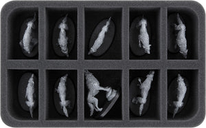 Feldherr GENERAL 370 sac avec Feldherr Storage Boxes FSLB310 + FSLB040 pour Warhammer Quest : The Cursed City - jeu de base + Nightwars + Nemesis