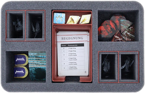 Feldherr GENERAL 370 sac avec Feldherr Storage Boxes FSLB310 + FSLB040 pour Warhammer Quest : The Cursed City - jeu de base + Nightwars + Nemesis