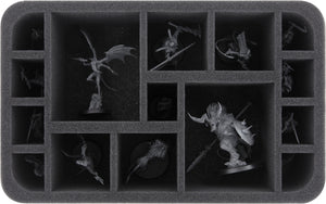 Feldherr GENERAL 370 sac avec 2x Storage Box FSLB150 + 1x Storage Box FSLB055 pour Chaos Daemons : Tzeentch
