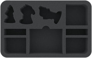 Feldherr Half-Size Cas 50 pour Warhammer Underworlds : Nethermaze - Gorechosen of Dromm