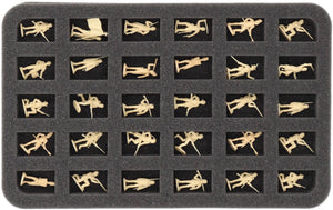 Feldherr Half-Size Case 90 pour figurines à l'échelle 1:72 (20 mm)