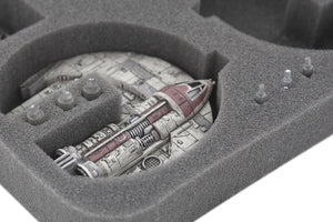 HSEK035BO plateau en mousse pour Star WING X-WING 3 x Punishing One, navires et accessoires