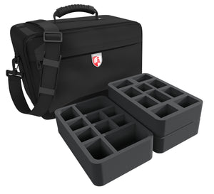 Sac Feldherr MAXI PLUS pour Warcaster : Neo-Mechanika - 6 Warjacks + 54 figurines de base petites / moyennes