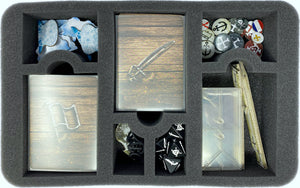 Feldherr MEDIUM PLUS sac pour Chêne et Fer - 28 navires + cartes et matériel de jeu