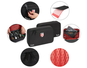 Feldherr MINI MINUS sac pour flacons de couleur modèle + pinceaux