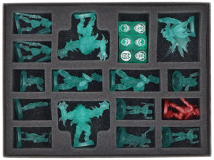 Jeu de mousse Feldherr avec porte-cartes pour HeroQuest (2021) - Spirit Queen's Torment - boîte du jeu