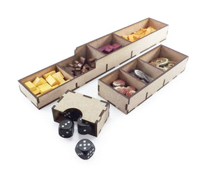 Organisateur de jeux de société pour Les voyages de Marco Polo et les agents d'expansion de Venise et du Nouveau Personnage