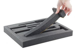 DS020Bleu 550 mm x 345 mm x 20 mm mousse colorée pour Shadowboard bleu